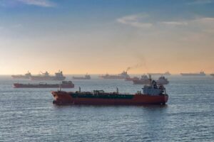 Oil tankers near the Strait of Hormuz - Hormuz crisis 2026 | ناقلات نفط قرب مضيق هرمز - أزمة هرمز 2026