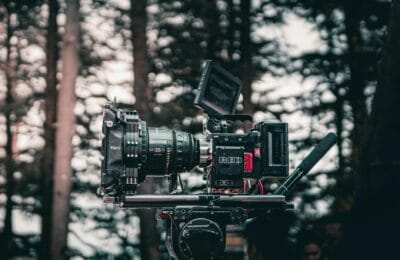 Cinema and film award symbolizing Arab films historic presence at the 2026 Oscars