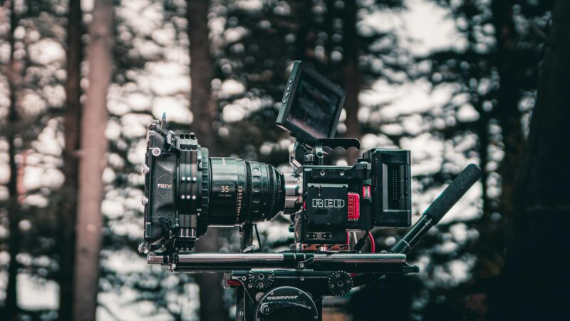 Cinema and film award symbolizing Arab films historic presence at the 2026 Oscars