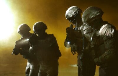 Fauda Season 5 action scene depicting night military operation