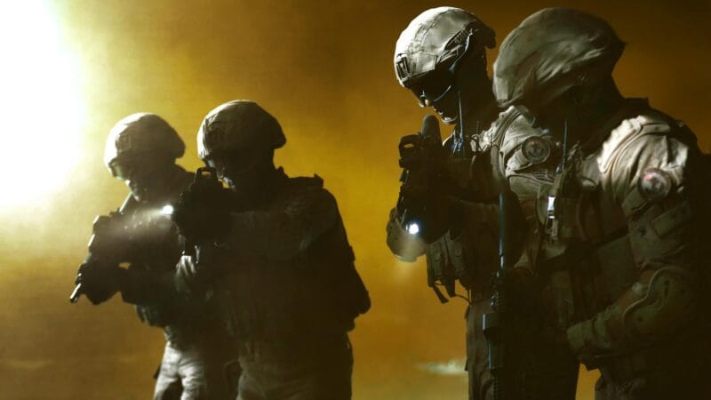 Fauda Season 5 action scene depicting night military operation