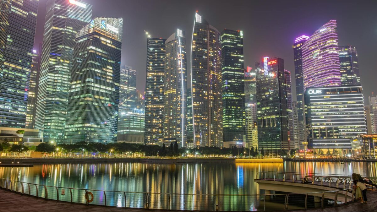 Gulf sovereign wealth funds headquarters financial district 2026