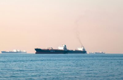 Kuwaiti oil tanker Al-Salmi on fire after Iranian strike in the Arabian Gulf