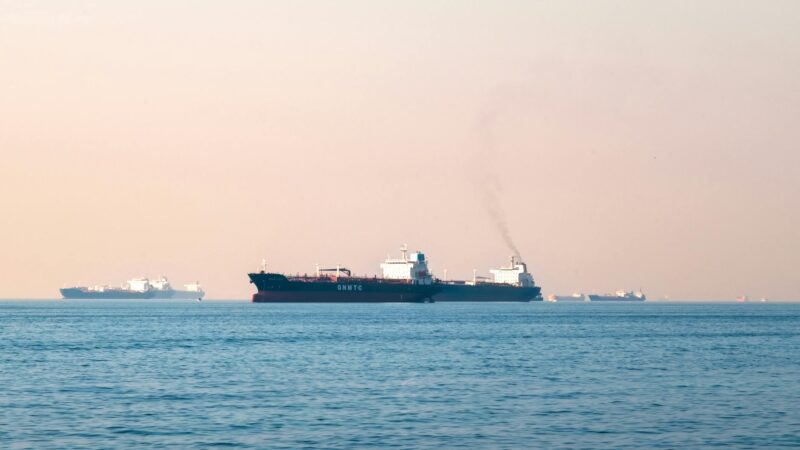 Kuwaiti oil tanker Al-Salmi on fire after Iranian strike in the Arabian Gulf
