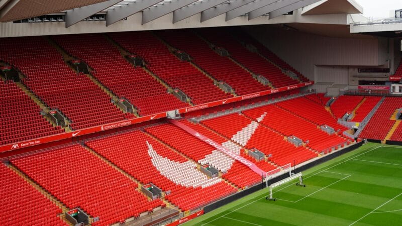 Mohamed Salah celebrating a goal representing his iconic status as Egypt's most famous footballer and businessman in 2026