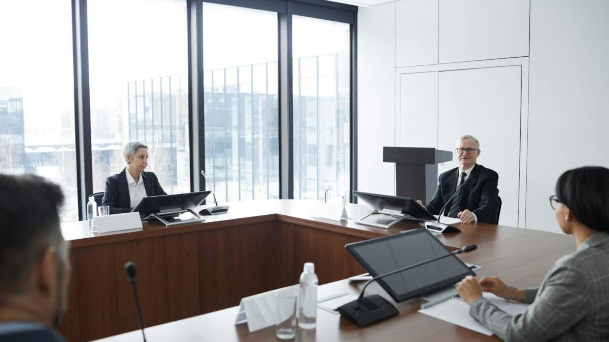 OPEC+ ministerial meeting delegates