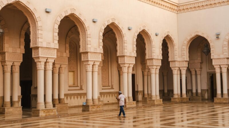 Safest countries to travel in 2026 - Sultan Qaboos Grand Mosque Oman