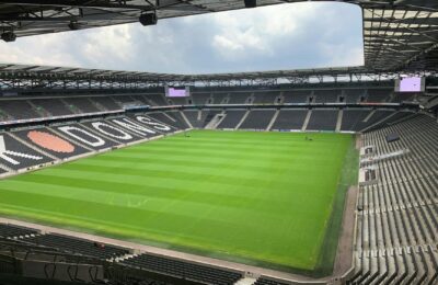 Saudi Pro League 2026 football match in a packed modern stadium in Saudi Arabia
