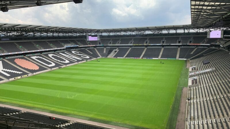 Saudi Pro League 2026 football match in a packed modern stadium in Saudi Arabia