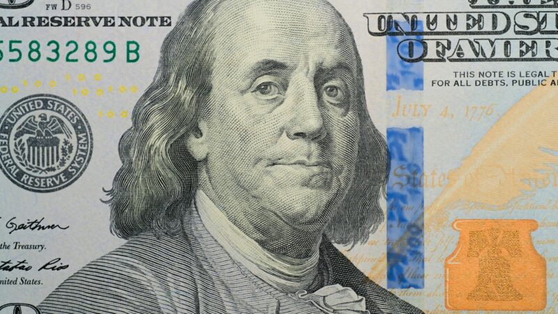 USD to EGP exchange rate - dollar bill Franklin