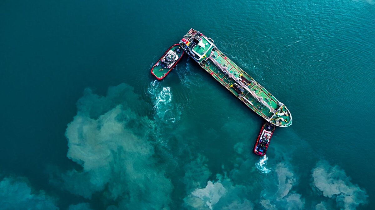 Oil tanker under naval escort in the Gulf as Brent crude trades at $90 a barrel